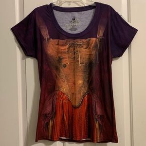 Disney Parks Hocus Pocus Sarah Sanderson Women’s Short-sleeve Cosplay Top | L